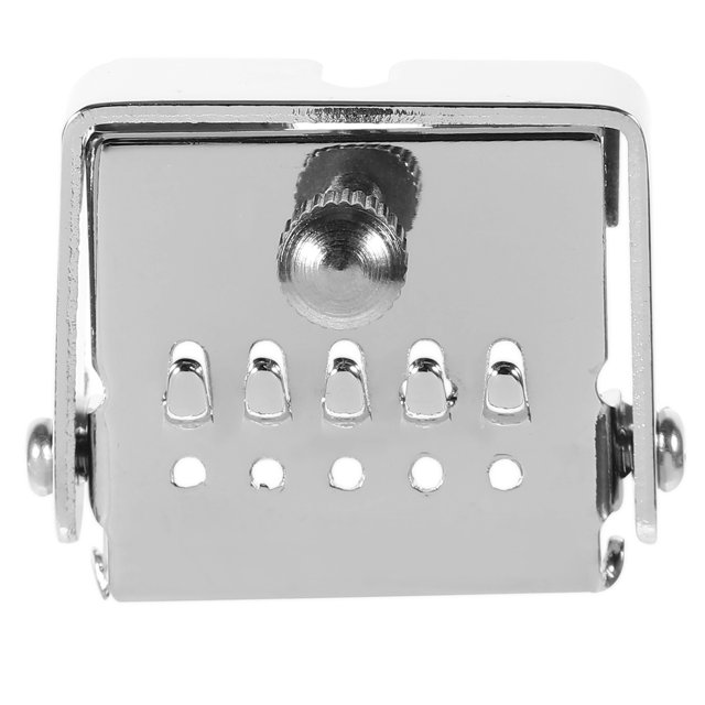 KAKOWELY Plated Tailpiece Replacement Accessory for 5 String Banjo HA151,1.97"X1.61"X1.5"