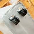 thumbnail image 2 of Foldable Laundry Basket Oxford Cloth Easy Install Storage Basket with Mesh Pulleys Light Gray, 2 of 8
