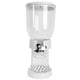 thumbnail image 1 of Dispensador de cereales, granos y frutos secos para un almacenamiento organizado en la cocina (blanco) Contenedor multifuncional para almacenar alimentos secos de 5 l, 1 of 8