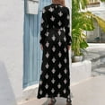 thumbnail image 3 of Vestido largo de fiesta de flor de lis elegante y chic vestidos de noche de boda vestidos de verano para mujer 2024, 3 of 5