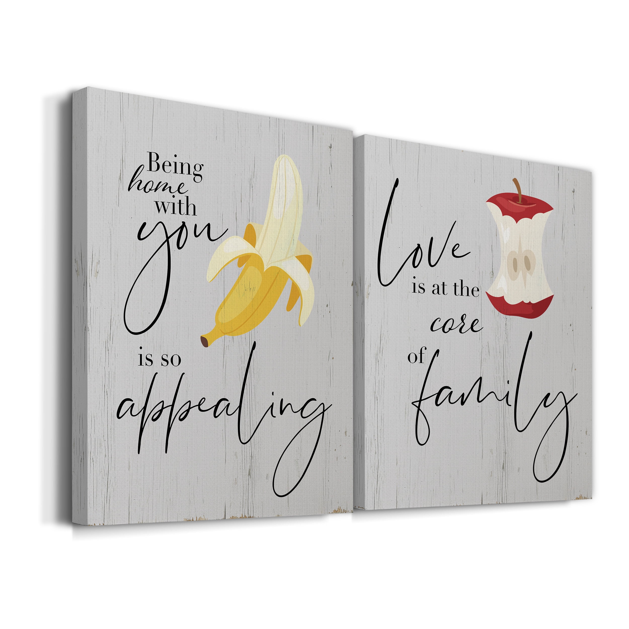 So Appealing Premium Gallery Wrapped Canvas - Ready to Hang - Set of 2 - 32 x 48 Each
