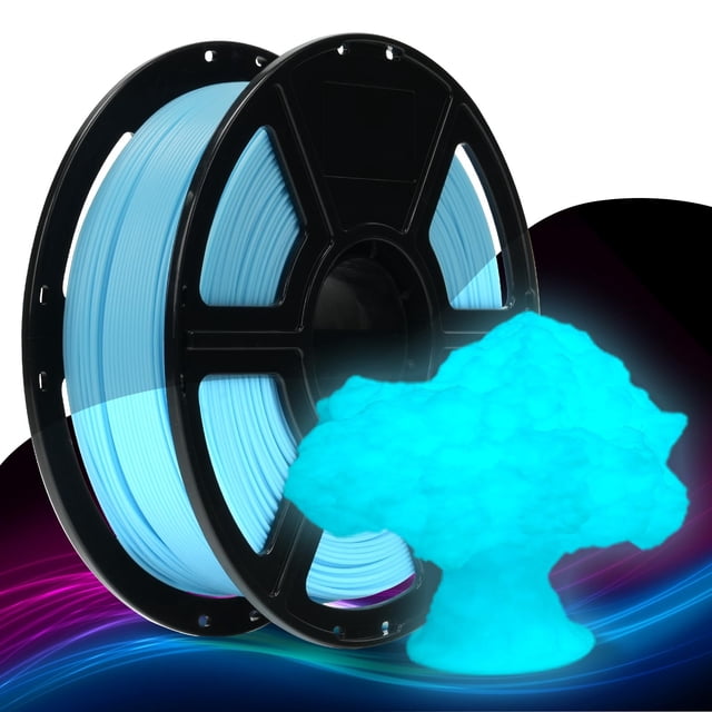 Filamento para impresora 3D FLASHFORGE Rapid PLA de 1,75 mm, color azul luminoso