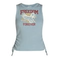 thumbnail image 5 of No Boundaries Lace Up Print Tank Top, Women's, 5 of 6