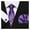 Purple, variant on Tie Kerchief Cufflink Set Wedding Gift Tie Pocket Squares Set Necktie Plaid Print Silky Smooth Formal Business Style Commute Wedding Party Tie