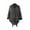 Black, variant on Odeerbi Shawl Wraps for Women 2025 Fall Winter Poncho Open Front Cape Cardigan Trendy Hollow Out Stripe Tassel Cloak Tops Pink