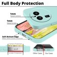thumbnail image 5 of Compatible with Oppo Find X6 Pro Case Shockproof, Liquid Silicone Ultra Slim Protective Oppo Find X6 Pro Phone Case Anti-Scratch Soft Cover with Full Body Protection Cases (Light Cyan), 5 of 14