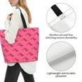 thumbnail image 3 of Fotbe Leopard Print Bolsa Tote Estética de Lona con Estampado para Mujer - Bolsa Reutilizable de Hombro Casual para Vacaciones, Compras, Trabajo y Gimnasio, 3 of 8