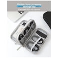thumbnail image 4 of Bolsa para Guardar Cables de Datos, Cargadores, Discos Duros, Auriculares, Etc., Color Negro., 4 of 5