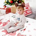 thumbnail image 6 of Merry Christmas Fuzzy Blanket Pink Flamingo Snowflake Throw Blanket Xmas Soft Cozy Flannel Blanket for Home Party Bed Sofa Couch, 50 x 60 Inch, 6 of 6