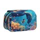 thumbnail image 1 of Easygdp Colorful Underwater Plant Turtle para Estuche de Lápices con Tapa Flip, Suministros de Oficina y Universidad para Adolescentes y Adultos, 1 of 7