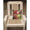 thumbnail image 2 of Carolines Treasures JMK1269PW1414 Poppies Canvas Fabric Decorative Pillow  14Hx14W multicolor, 2 of 4