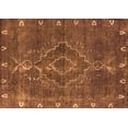 thumbnail image 1 of Ahgly Company Indoor Rectangle Oriental Orange Industrial Area Rugs, 3' x 5', 1 of 4