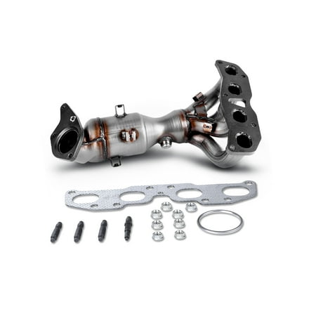 Nissan Altima Fiberglass (Nissan Altima 2.5L 2007-2013 Catalytic Converter Exhaust Manifold 4-Cylinder High Flow Cats 674-933 (OE)