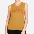 thumbnail image 2 of Pink Arched Mama Women's Muscle Tank X-Large Antique Gold, 2 of 5