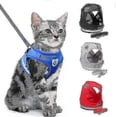 thumbnail image 1 of Harnais pour Chat, Harnais Anti-Évasion-Rouge-P, 1 of 4