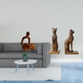 thumbnail image 2 of Figura Humana De Pensador Abstracto Y Estatuas De Gatos Egipcios. Colección De Esculturas Decorativas Para Oficina, Bar, Bodas Y Como Sujetalibros De Regalo Para Inauguración De Casa., 2 of 8