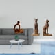 thumbnail image 2 of Figuras de pensadores abstractos, figuras humanas y estatuas de gatos. Colección de esculturas decorativas para oficina, bar, bodas y como sujetalibro, 2 of 8