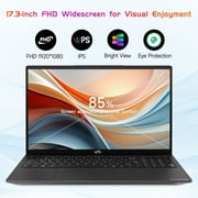 17.3Laptop-Computer 32GB RAM 1TB SSD 2025 Newest Student-Laptop Intel Pentium 6 Cores i3-1215U(Up to 4.40 GHz)) Business-Laptop with Backlit Keyboard Fingerprint ,Gray