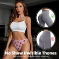 thumbnail image 5 of Fotbe Strawberries Tanga Sin Costuras para Mujer con Estampado – Panties Invisibles, Transpirables y Cómodos para Uso Diario-Medium, 5 of 5