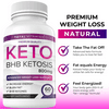 Keto BHB Ketosis Pills Advanced Weight Loss Diet Supplement, Exogenous Ketones for Rapid Ketosis - Energy Pills - Ultra Pure Fast Keto Fat Burner Ketogenic BHB for Men Women - Complete Keto Pills - 60