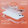 thumbnail image 5 of Ancove for iPhone 15 Plus/i15+ Waterproof Case with Built-in Screen Protector,[Compatible with Mag Safe],[IP68 Underwater Dustproof] Magnetic Shockproof Full Body Protective Case Cover,Orange, 5 of 11