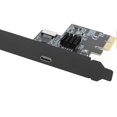 thumbnail image 3 of USB 3.2 GEN2 Expansion Card 10Gbps PCIE 2X Interface Support Type C and Type E Front for ASM3142 Chip Expansion Card, 3 of 4