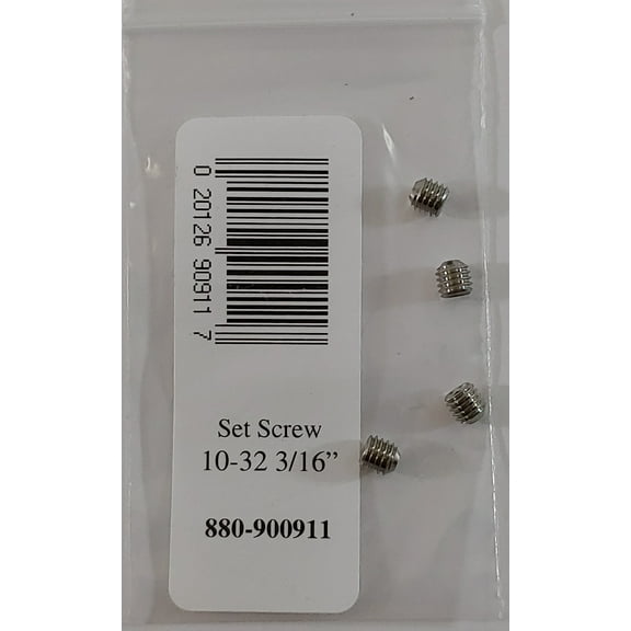 Lot of 4 Wilson 880-900911 CB Radio Antenna Replacement 10/32" x 3/16" Set Screw