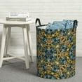 thumbnail image 3 of DouZhe Waterproof Collapsible Large Laundry Baskets, Moroccan Ornate Style Prints Circular Hamper with Handles, 3 of 7