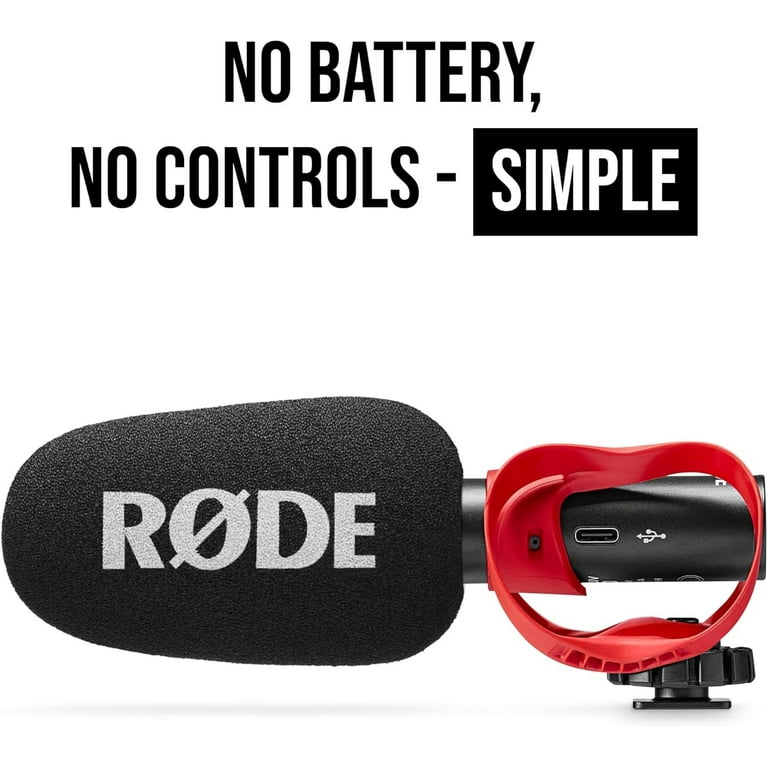 RØDE VIDEOMIC GOII + DEADCAT GO Amazon.com: Rode VideoMic GO II-H On-Camera Shotgun Microphone and