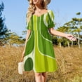 thumbnail image 2 of Retro Geometric Design 631 Sleeveless Dress clothes for women, 2 of 6