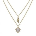 thumbnail image 4 of Zhuge Colgante de collar hecho a mano, collar con colgante de caracol personalizado (oro), 4 of 5