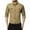 Khaki-mens long sleeve tee shirts, variant on RongHuan Men's Big and Tall Shirt Casual Lapel Western Cowboy Shirts Lightweight Cotton Tshirt with Pocket Long Sleeve Button Down Dress Shirt