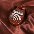 thumbnail image 1 of Mini Kalimba 8 Key Exquisite Finger Thumb Piano, Beginners Music Lovers Players,Cute Pendant Bear, 1 of 7