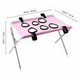 thumbnail image 2 of Foldable Pet Bathing Stand, Pink Hammock Stand with Stable Stainless Steel Frame and Quick-Dry Mesh, Foldable for Trimming, Bathing, Brushing, 2 of 3