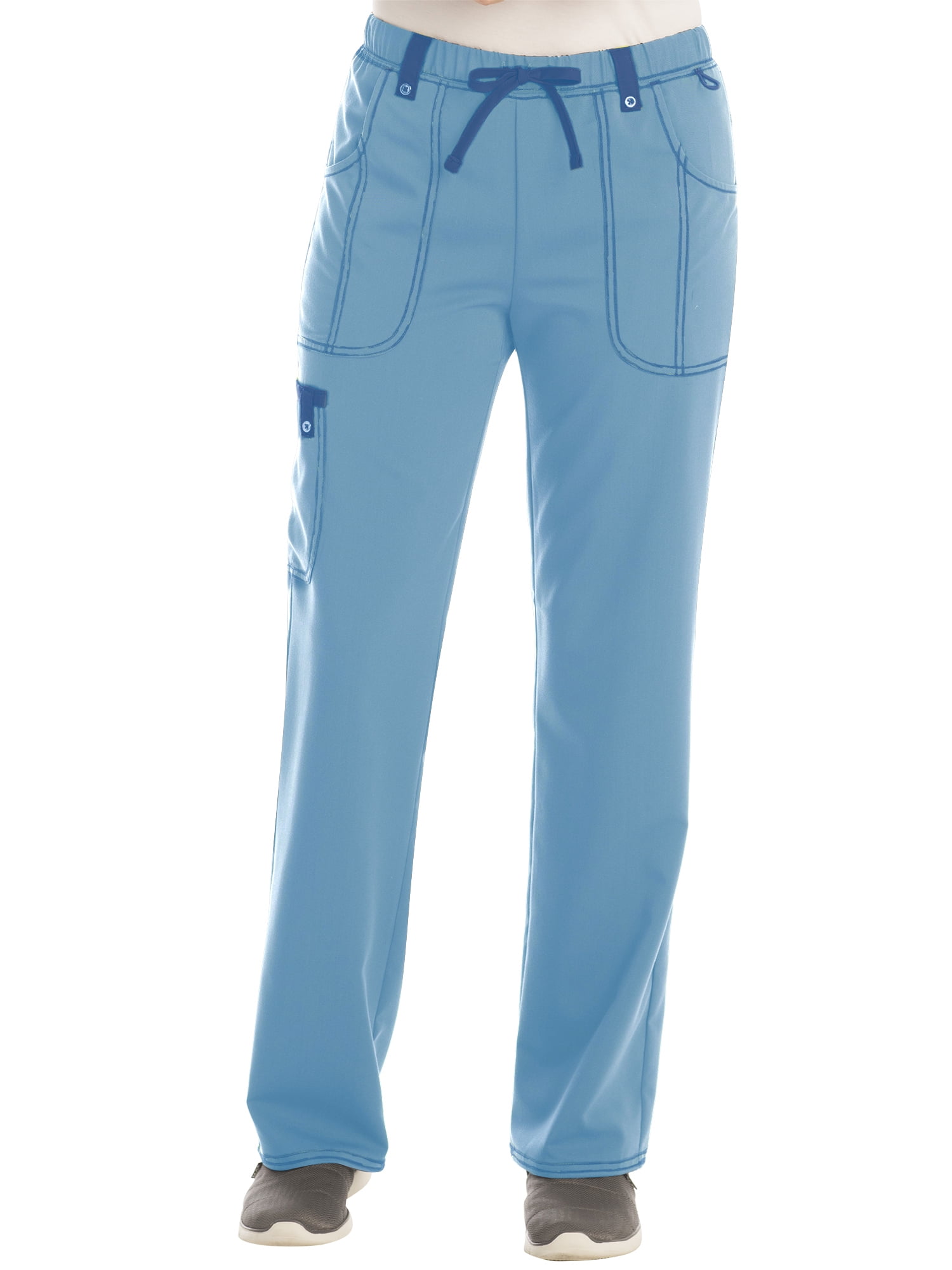 Scrubstar Women's Premium Collection Stretch Twill Color Accent