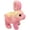 Yellow, variant on Rabbit Pink Plush Jumping Spotted Rabbit Talking Hopping Ears Nose Moving Educational Plush Singing Shaking Glowing Interactive Toy Electric for Toddlers Kids