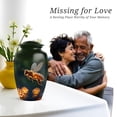 thumbnail image 7 of Bee Memorial Urns For Human Ashes Adult - green Urns For Adult Male - Funeral Urn For Man And Woman, 1 Large & 4 Keepsake - Cremation Urn For Human Ashes Female - 10 & 3 Inch, 7 of 7