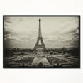 thumbnail image 2 of Design Art Vue Vintage De Paris France  Sur Toile Encadrée, 2 of 4