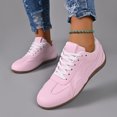 thumbnail image 5 of Uobin Women's Low Top Casual Lace Up Sneakers Fashion Minimalist Unisex Couple Matching Shoes Lightweight for Spring Summer, 5 of 9