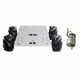 thumbnail image 3 of Chasis de coche omnidireccional 4WD kusrkot DIY con motor 37GB-520 para ruedas Mecanum, 3 of 7