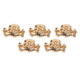 thumbnail image 3 of Skull Rivets, 50 Sets Silver Color Metal Studs with Screws, Art Craft Leather Clothing DIY, 3 of 7