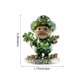 thumbnail image 3 of Llavero acrílico del Día de San Patricio con colgante de trébol verde, 3 of 9
