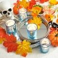 thumbnail image 6 of 12 Pcs Blue  Glass Votive Candle Holders for Wedding, Party, Home Decor, 6 of 7