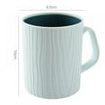 thumbnail image 5 of Eco Friendly Healthy Biodegradable Plastic Cup Mug for Water  Coffee  Milk  Juice  Tea (Light Blue), 5 of 5