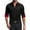 Black, variant on OALUXE Mens Dress Shirts Formal Long Sleeve Button Down Business Contrast Shirt with Pocket