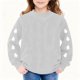 thumbnail image 4 of Blusas y camisas de manga larga con cuello redondo para niños Estampados navideños de manga larga Casual Suelto Forro polar para mayor calidez Sudadera con capucha de manga larga con cuello redondo pa, 4 of 5