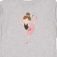 thumbnail image 4 of Inktastic Ballet Dancer for Little Girls Girls Long Sleeve Toddler T-Shirt, 4 of 5