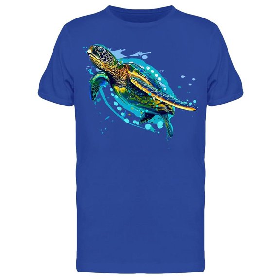 Realistic Sea Turtle Tee Men's -Image by Shutterstock