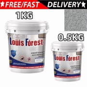 Louis Forest Epoxy Floor Paint,High-Gloss Marble Effect Epoxy Floor Coating-1KG