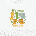 thumbnail image 4 of Inktastic First Birthday Safari Jungle Animals Girls Baby Dress, 4 of 5